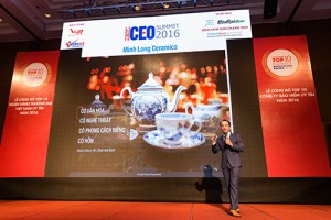 Ông Nguyễn Đức Sơn tại Hội nghị CEO Summit 2016