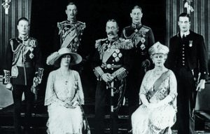 Hình ảnh Vua George V và gia đình Hoàng gia Anh, 1923.